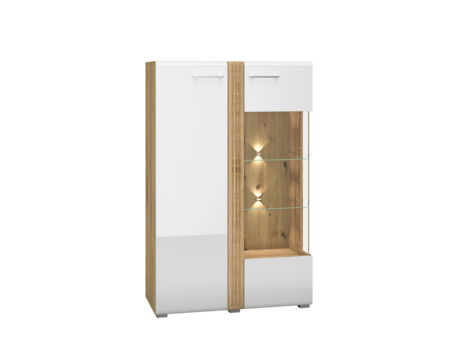 Vitrine – ADAGIO 03 – Elegante Kombination aus Stauraum und Präsentation