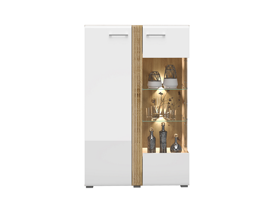Vitrine – ADAGIO 03 – Elegante Kombination aus Stauraum und Präsentation