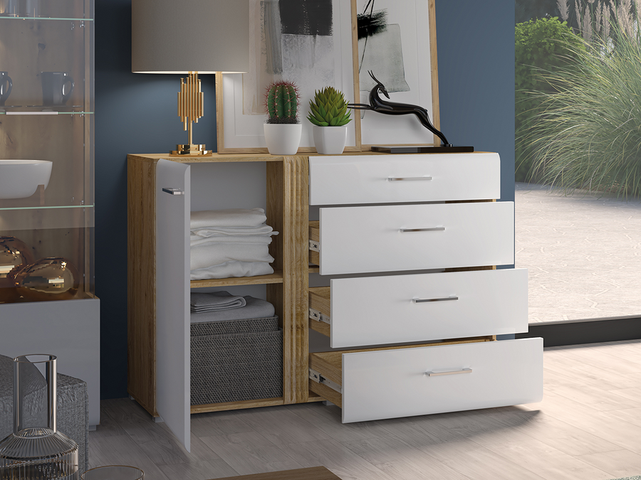 Kommode – ADAGIO 04 – Vielseitiger Stauraum in modernem Design
