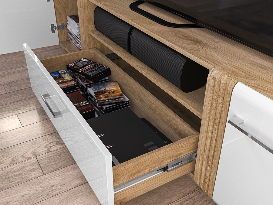 TV-Lowboard – ADAGIO – Modernes Medienelement mit Stauraum