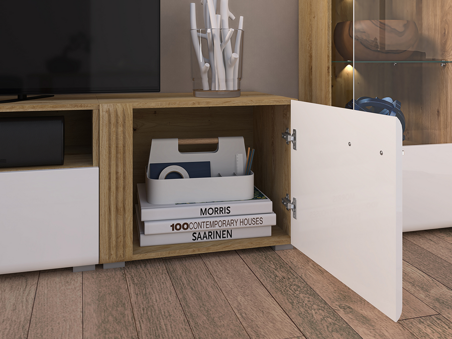 TV-Lowboard – ADAGIO – Modernes Medienelement mit Stauraum