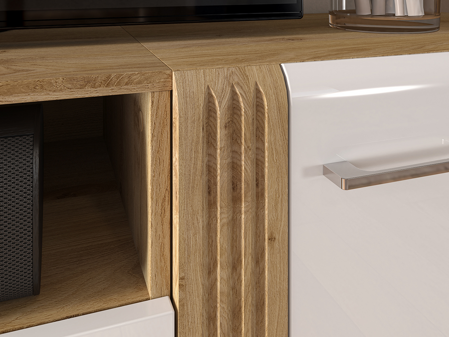 TV-Lowboard – ADAGIO – Modernes Medienelement mit Stauraum