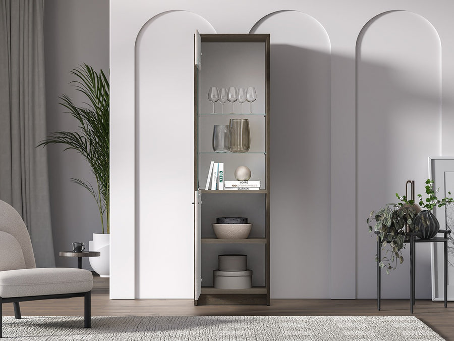 Vitrine – AVANTE 02 – Elegante Präsentation mit brillantem Hochglanz