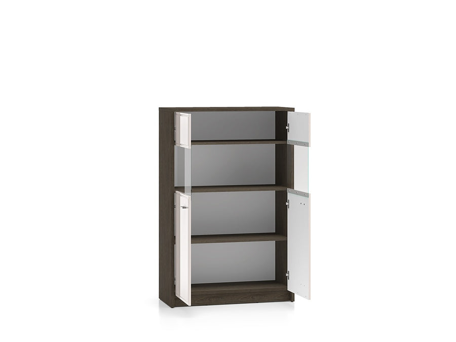 Vitrine – AVANTE 03 – Stilvolle Ordnung mit edlem Hochglanz-Design