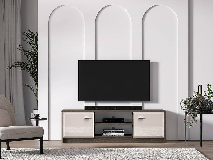 TV-Lowboard – AVANTE 06 – Stilvolle Medienpräsentation mit elegantem Hochglanz