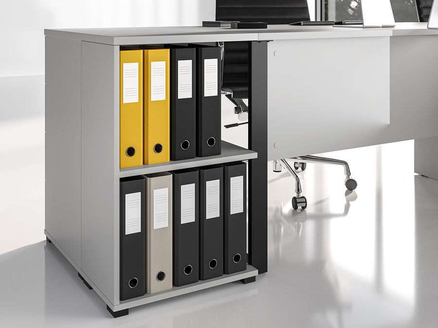 Rollcontainer – BARDO 16 – Kompaktes Regalelement für modernes Bürodesign
