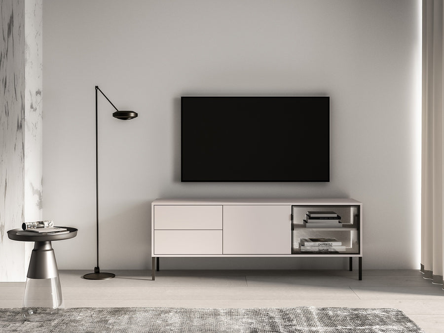 TV Lowboard – BARNEE 04 – Multimediale Eleganz für Ihr Wohnzimmer