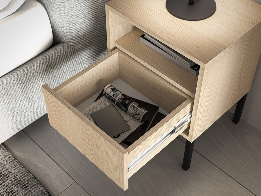 Nachtschrank – BARNEE 05 – Moderner Stauraum für Ihr Schlafzimmer