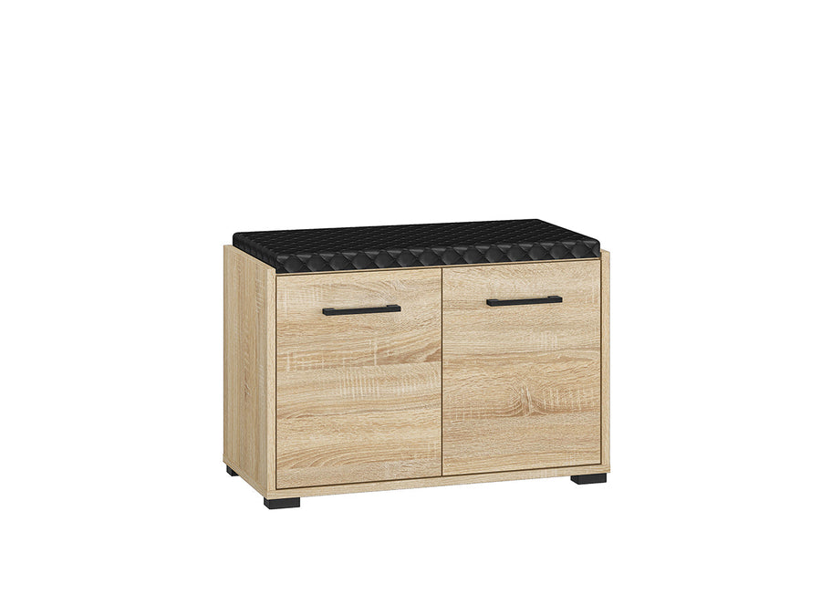 Schuhschrank – CARO 02 – Praktische Aufbewahrungslösung mit Holzoptik