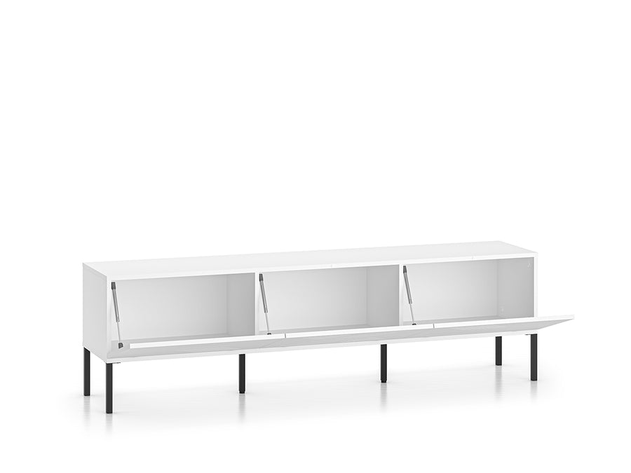 TV-Lowboard – CLEARING 04 – Moderne Medien-Bank mit geometrischer Fräsung