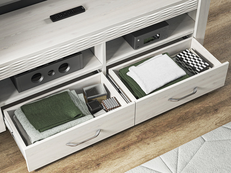 TV Board – CLERMONT 11 – Natürliche Optik trifft modernes Design