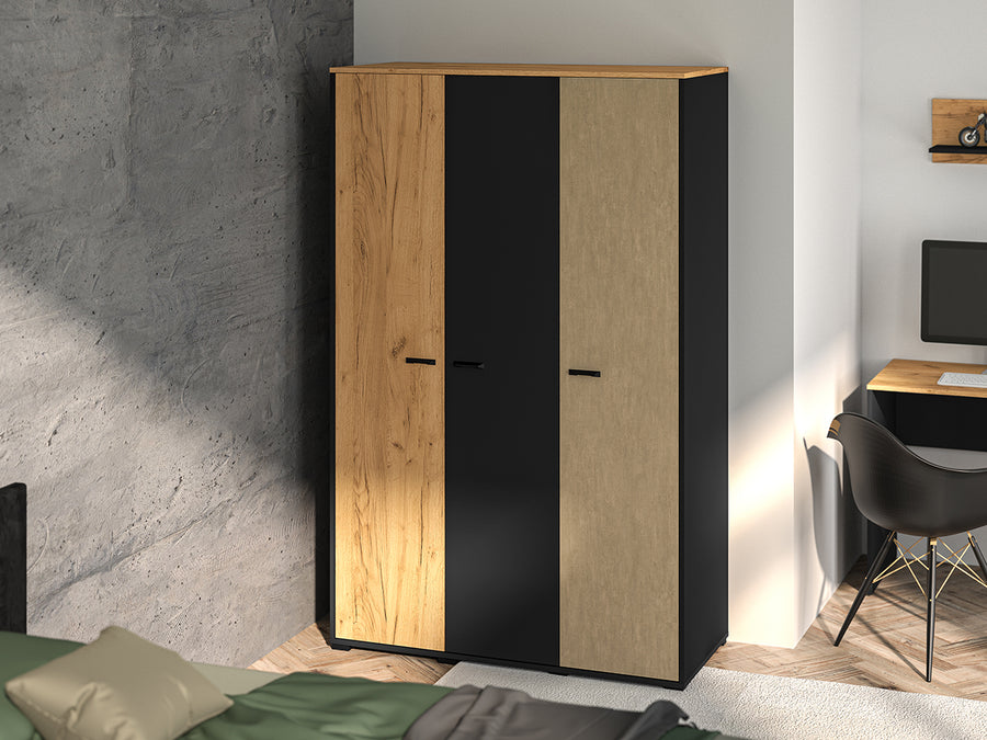 Kleiderschrank – COLT – Moderne Schränke mit Holzoptik