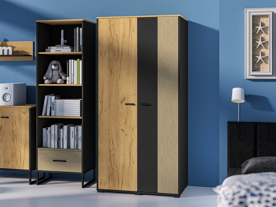 Kleiderschrank – COLT – Moderne Schränke mit Holzoptik