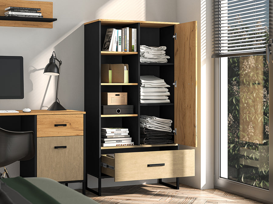 Regal – COLT 04 – Moderner Laminat-Schrank mit ABS-Kante