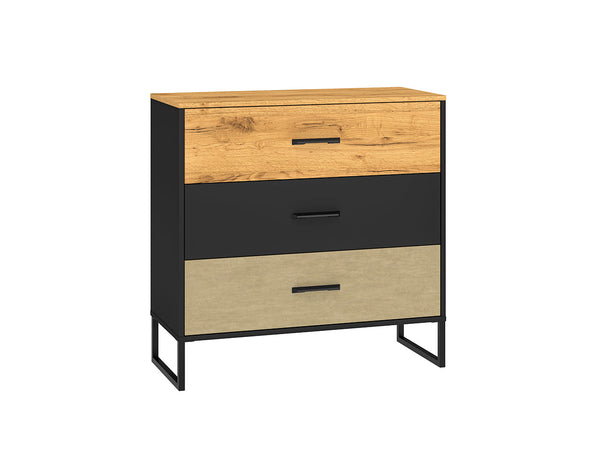 COLT 05 Kommode – 91 cm – Moderner Laminat-Kommode mit ABS-Kante