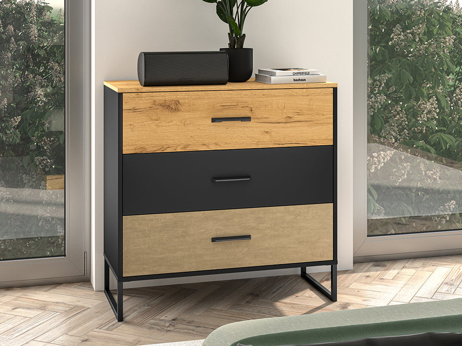 Kommode – COLT 05 – Moderner Laminat-Kommode mit ABS-Kante