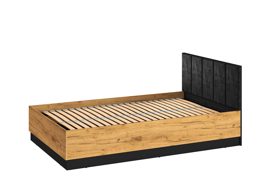 Bett – COLT 0901 – Modernes Polsterbett mit Stauraum und Hebemechanismus