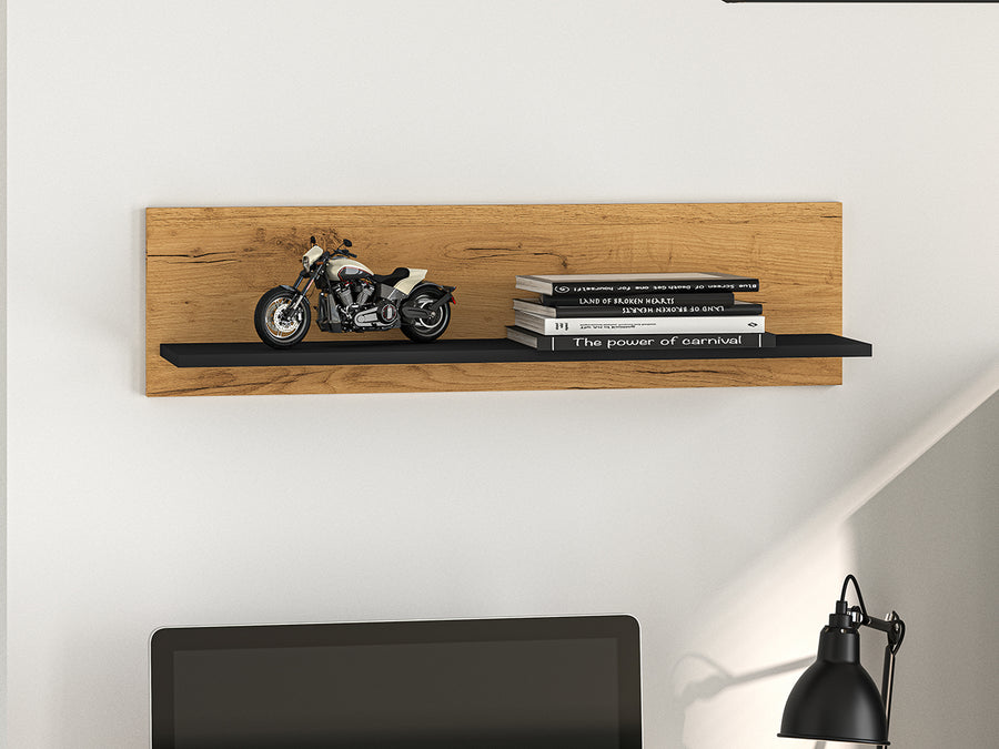 Wandregal – COLT 11 – Modernes Regal mit Holzoptik