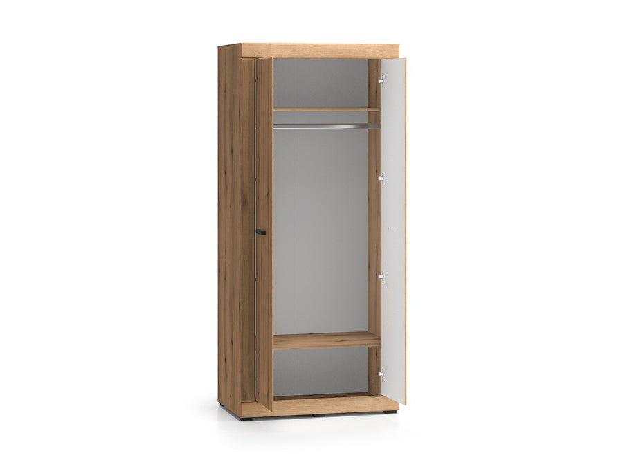Kleiderschrank – DORA 01 – Funktioneller Stauraum in natürlicher Optik