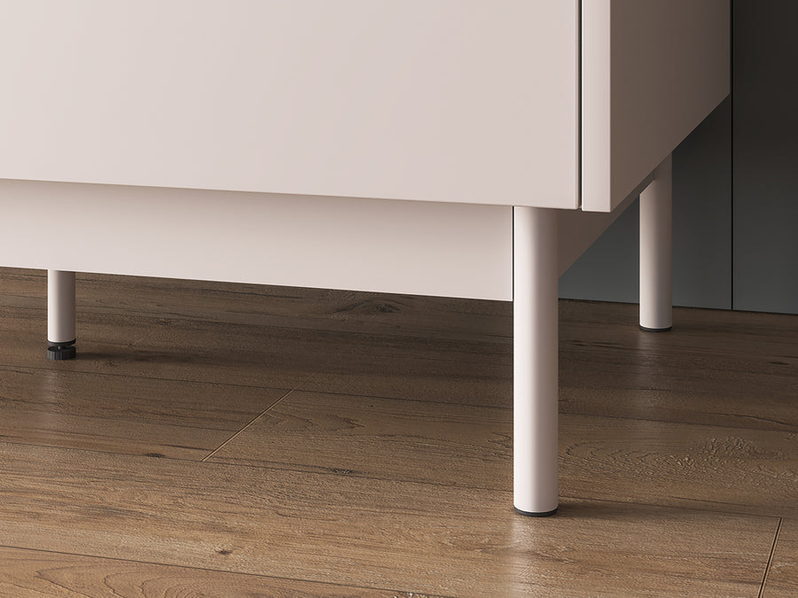 Kleiderschrank – DUNEA 01 – Viertüriger Garderobenschrank mit Holzoptik