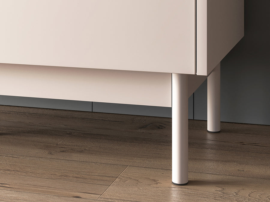 Vitrinenschrank – DUNEA – Stilvolle Standvitrinen mit Glastüren und Holzoptik
