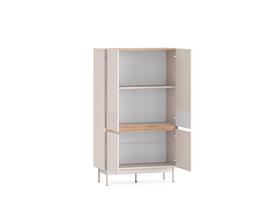 kommode – DUNEA 04 – Funktionaler Stauraumschrank mit Holzoptik