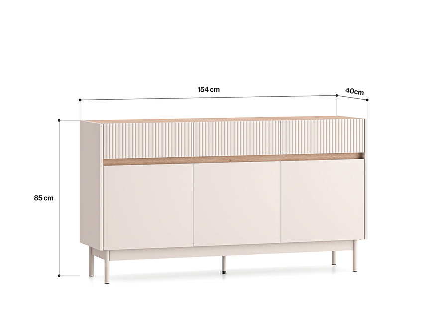 Kommode – DUNEA 05 – Moderne Anrichte mit Schubladen und Türen