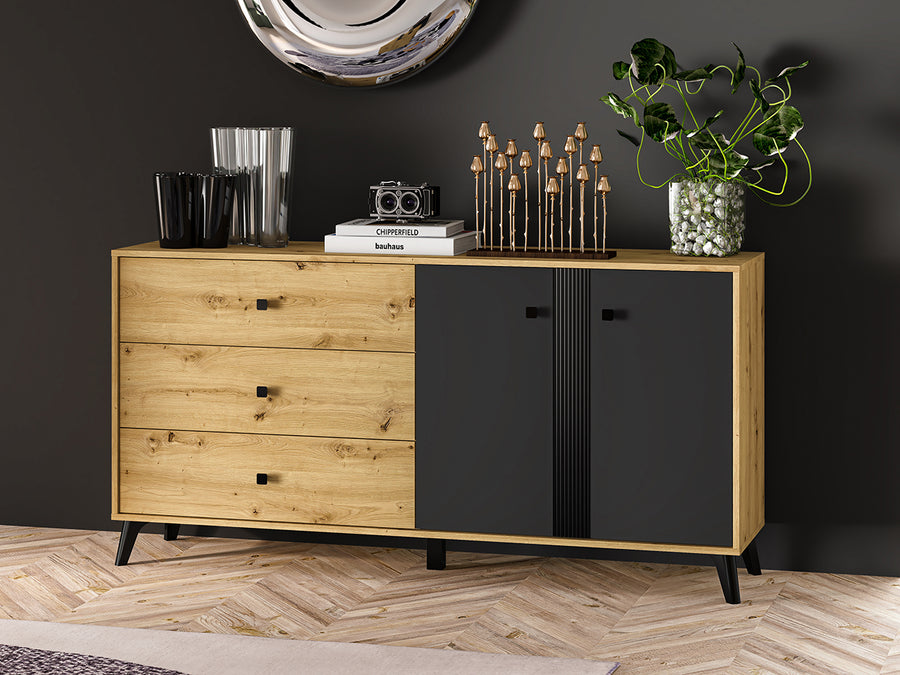 Kommode – ELIZABETH 04 – Moderne Kommode mit Holzoptik