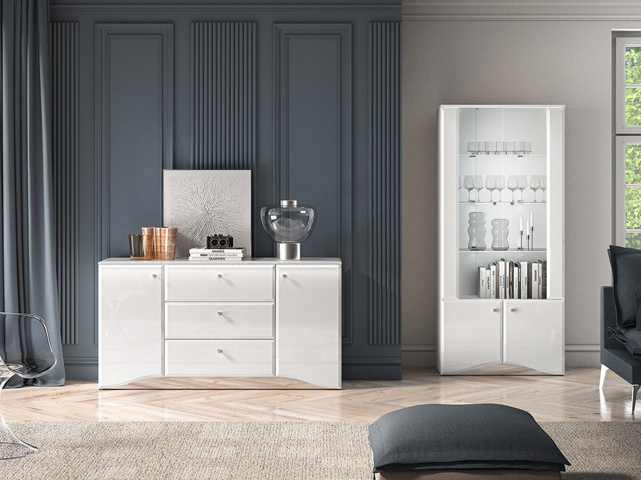 Kommode – GLAMOUR 02 – Elegantes Sideboard mit Hochglanz-Front