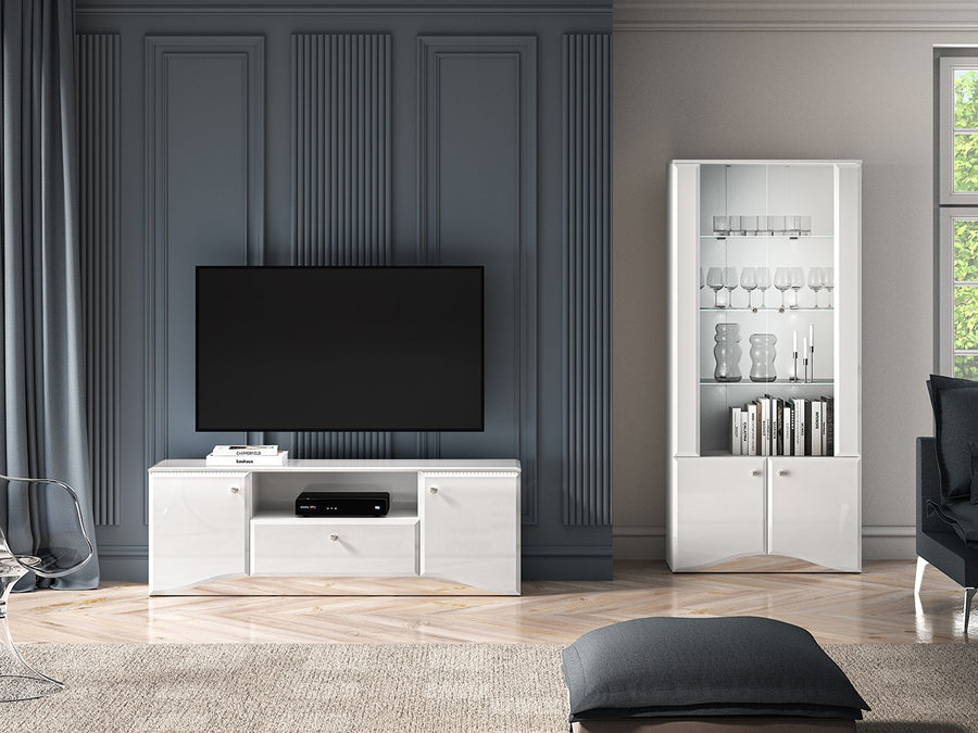 TV-Schrank – GLAMOUR 03 – Modernes Lowboard mit Hochglanz-Front