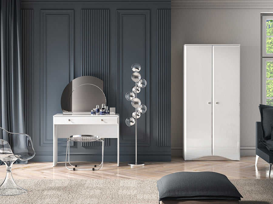 Schminktisch – GLAMOUR 0501 – Moderner Toilettentisch mit Vollauszug
