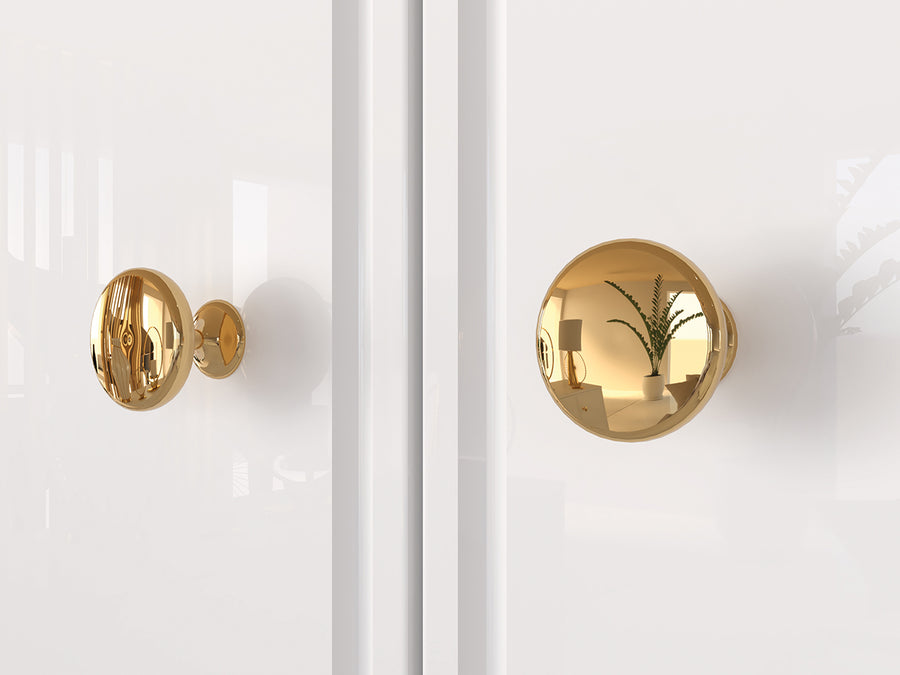 Kleiderschrank – GOLDIN 01 – Moderner Schrank mit Hochglanzfront