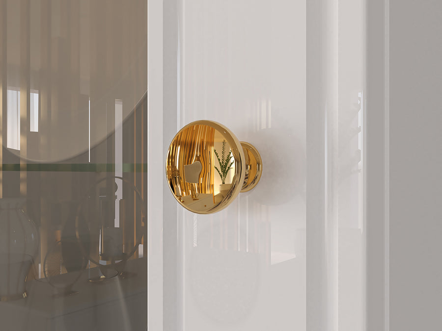 Vitrine – GOLDIN 02 – Moderne Glasvitrine mit LED und Hochglanzfront