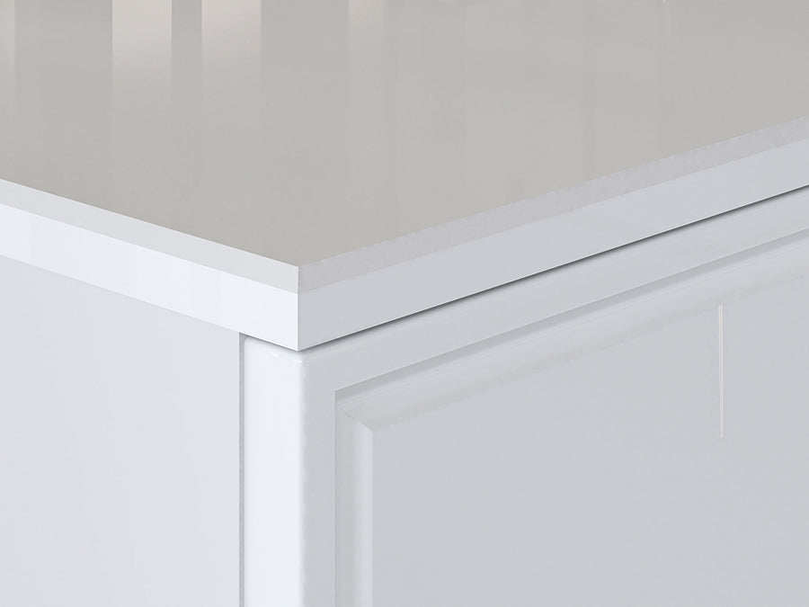 Kommode – GOLDIN – Moderne Hochglanz-Kommode mit Schubladenauszug und Soft-Close