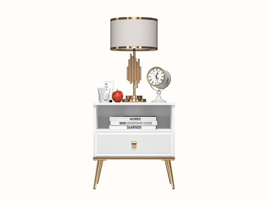 Nachttisch – GOLDIN 0701 – Eleganter Nachttisch in modernem Design