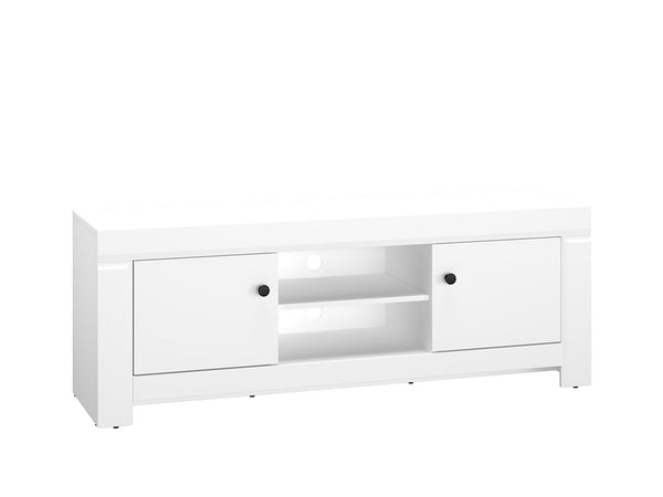 LAHTI 11 Szafka RTV – 56 cm – Moderner TV-Schrank mit weißer MDF-Front