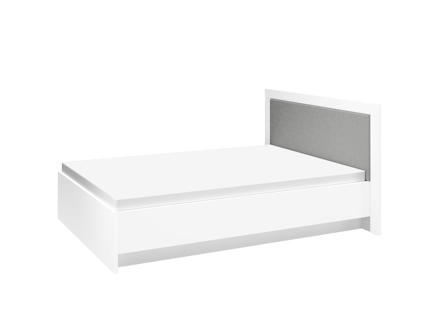 Bett – LAHTI 16 – Elegantes Design mit praktischem Stauraum Ohne Matratze