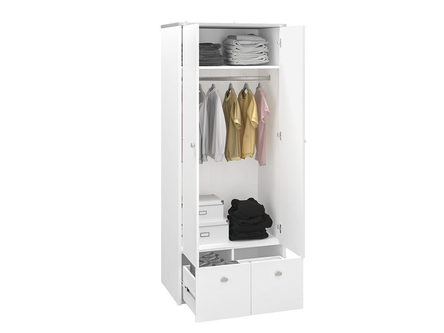 Kleiderschrank – LOEN 01 – Stilvoller Stauraum mit modernem Kontrast