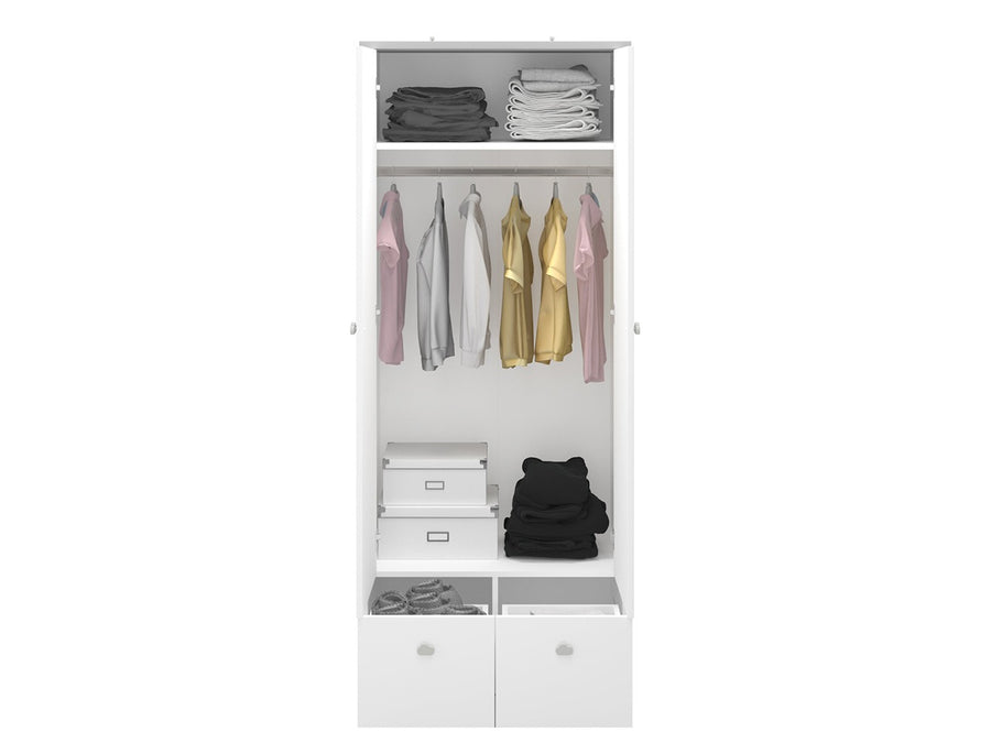 Kleiderschrank – LOEN 01 – Stilvoller Stauraum mit modernem Kontrast