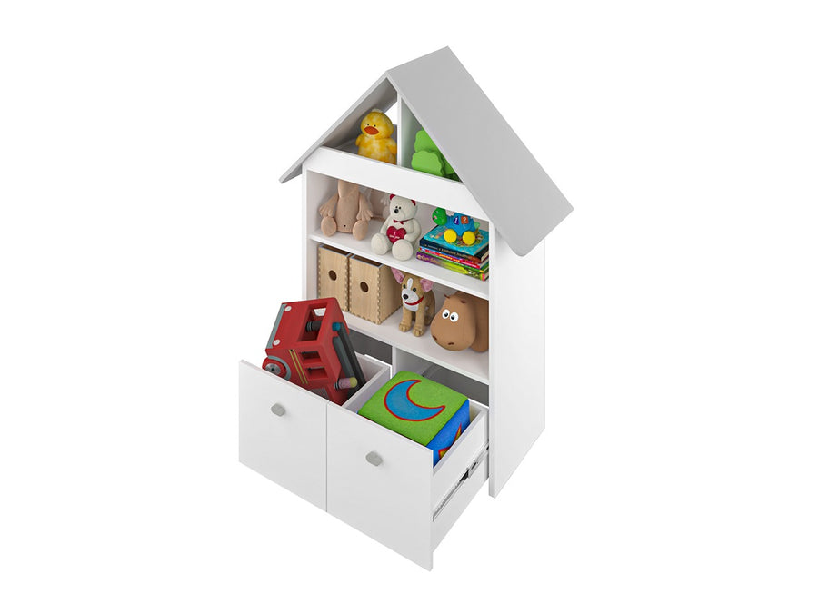 Kommode – LOEN 03 – Verspieltes Haus-Design für jedes Kinderzimmer