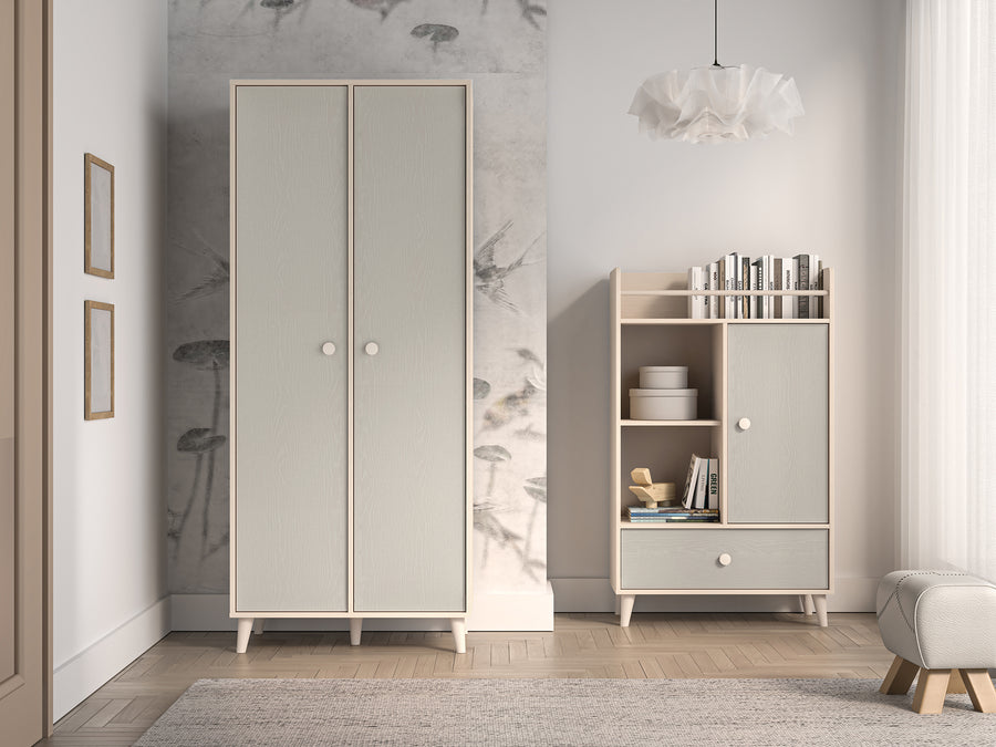 Kleiderschrank – MEVEL 02 – Eleganter Kleiderschrank für moderne Räume