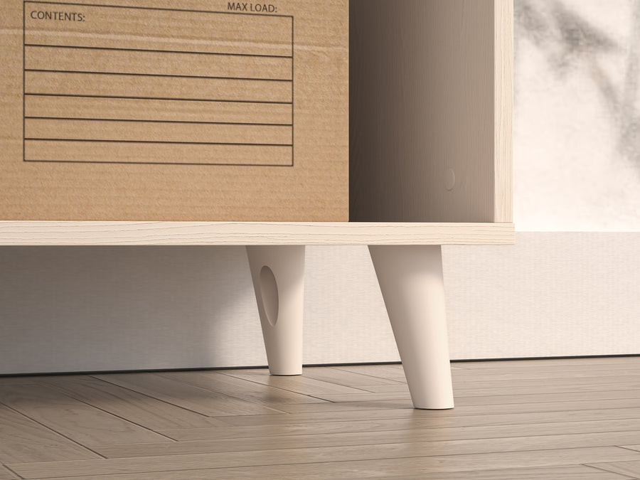Regal – MEVEL 03 – Modernes Standregal mit Stauraum