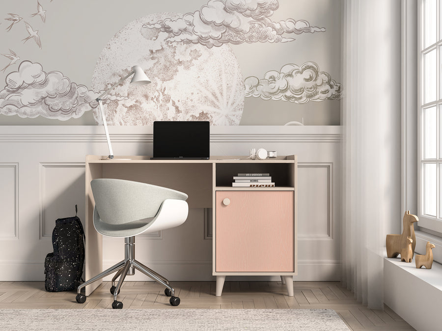 Schreibtisch – MEVEL 07 – Moderner Arbeitstisch mit funktionalem Design