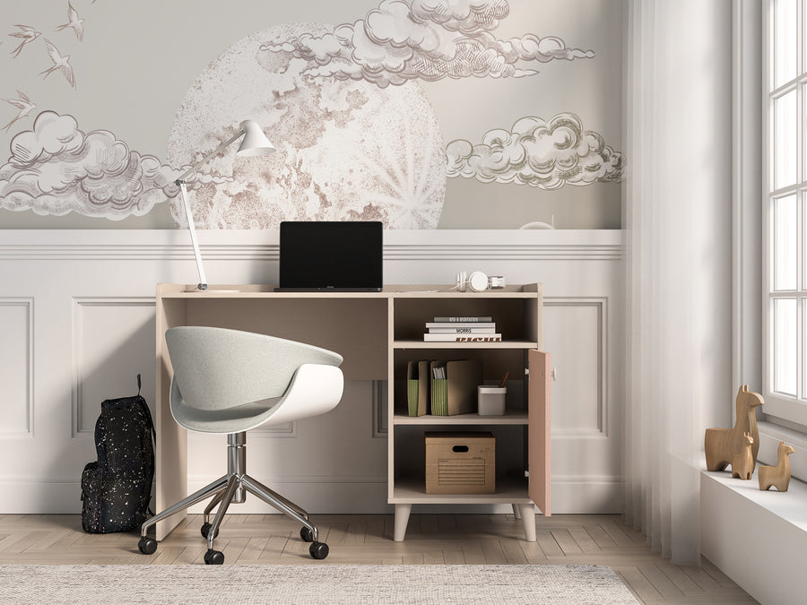 Schreibtisch – MEVEL 07 – Moderner Arbeitstisch mit funktionalem Design