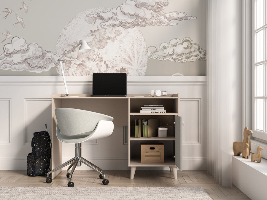 Schreibtisch – MEVEL 07 – Moderner Arbeitstisch mit funktionalem Design