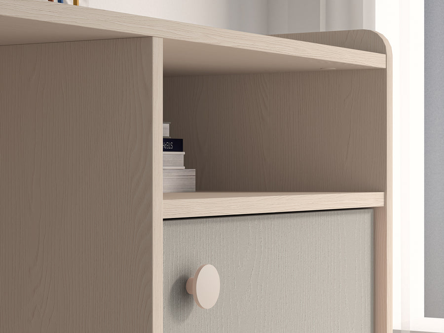 Schreibtisch – MEVEL 07 – Moderner Arbeitstisch mit funktionalem Design