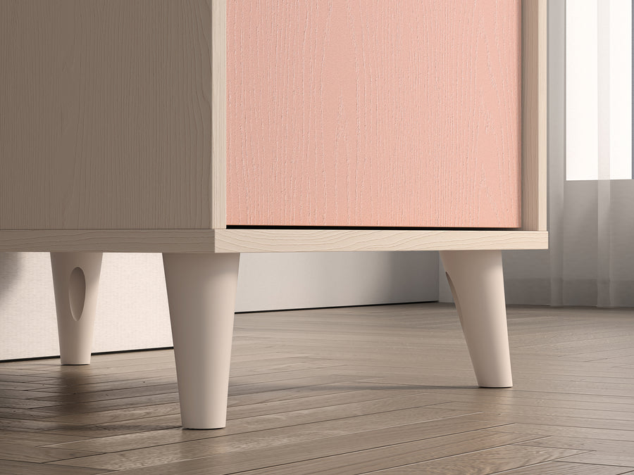Schreibtisch – MEVEL 07 – Moderner Arbeitstisch mit funktionalem Design