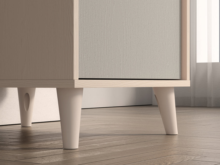 Schreibtisch – MEVEL 07 – Moderner Arbeitstisch mit funktionalem Design
