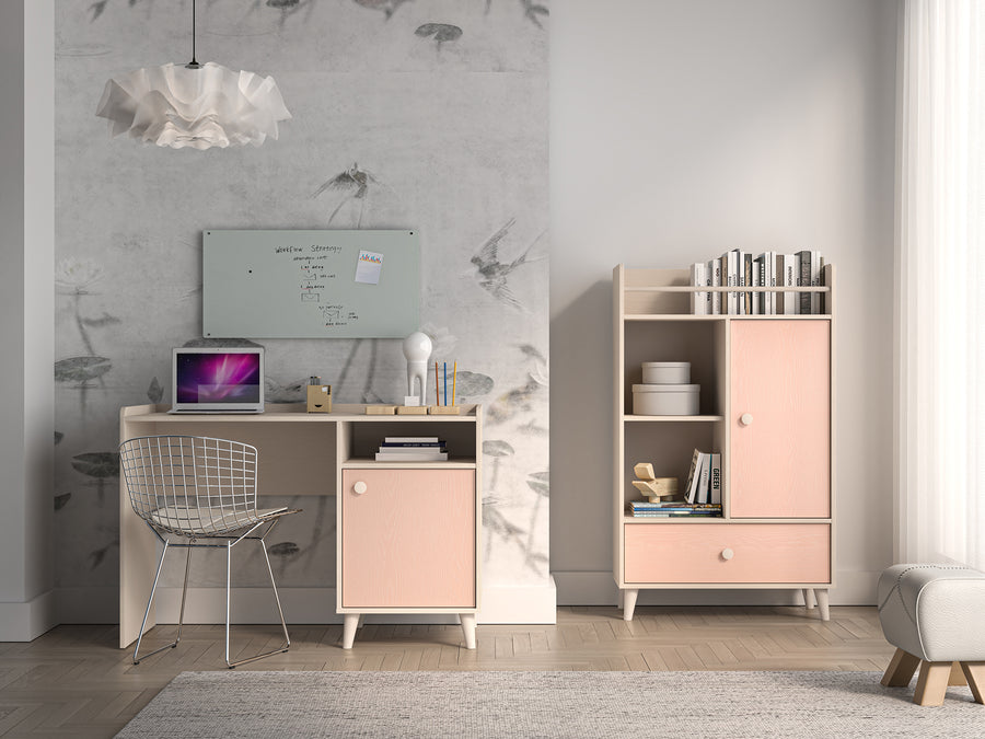 Schreibtisch – MEVEL 07 – Moderner Arbeitstisch mit funktionalem Design