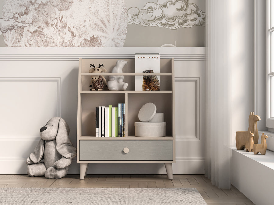 Regal – MEVEL 09 – Kompaktes Design mit Stauraum